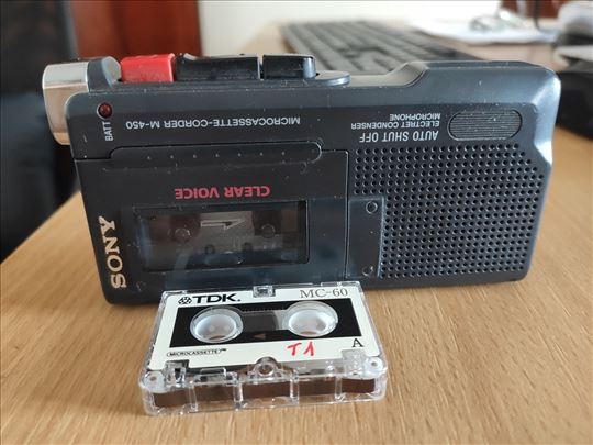 Sony microcassete-corder M-450