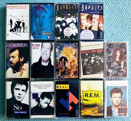 Bangles/Spandau Ballet/Joe Cocker/Cher/Roxette/R.E