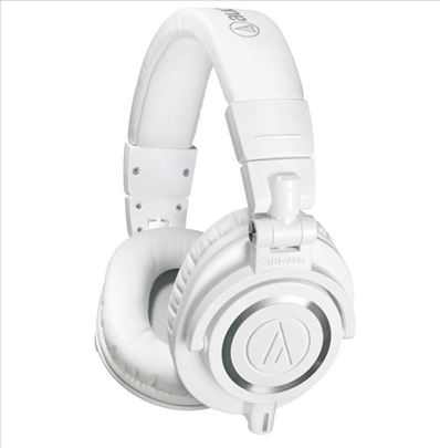Audio-Technica ATH-M50x WH slušalice / NOVO