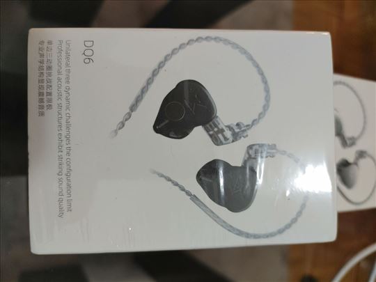 KZ DQ6 Hi-Fi IEM slušalice