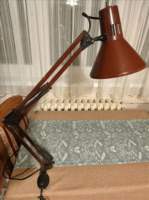 Radna zglobna stona lampa sa stezaljkom za sto