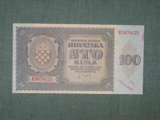 100 Kuna 1941