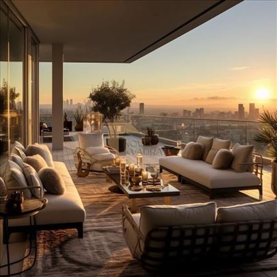 4.0 penthouse na krovu Voždovca