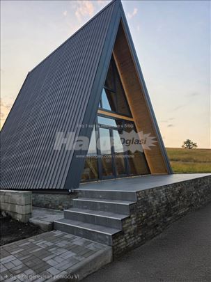 Zlatibor A-frame kuća 70+20 kvadrata