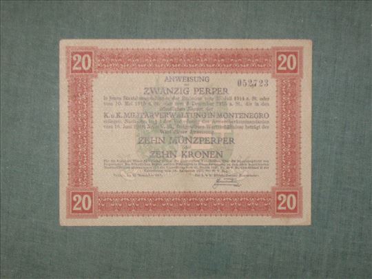 20 Perpera 1917