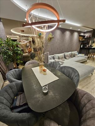 A blok, lux namešten stan, mereno 65m2 ID#15836