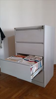 Metalni ormar za dokumenta 4 fioke Kartotečni