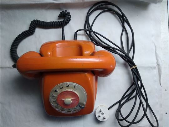 Telefoni EI ATA 80-01,bež i narandžasti 