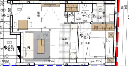 41 m² + Parking | Beo Shopping | Denkova Bašta