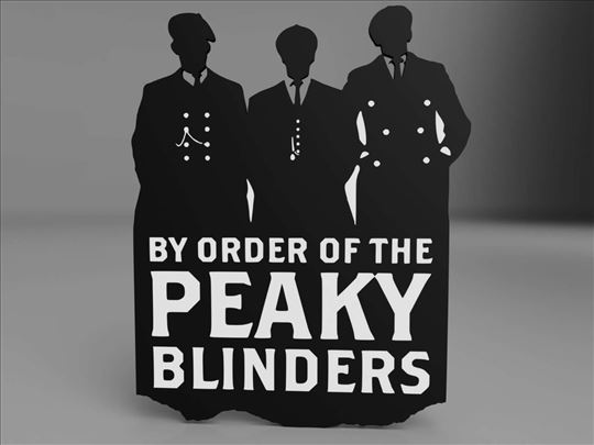 Peaky Blinders zidna dekoracija