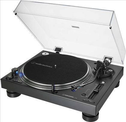 Audio-Technica AT-LP140XP BK Direct drive gramofon