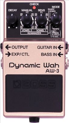 Boss AW-3 Dynamic Wah pedala / novo