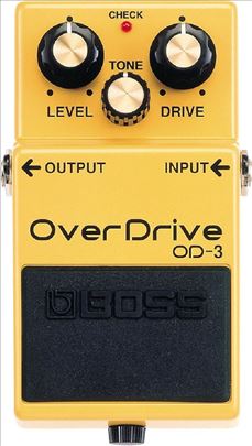 Boss OD-3 Overdrive / Remote pedala / novo