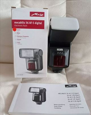 Metz 36 AF-5 TTL blic za Canon - NOVO