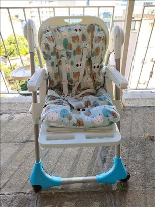 Stolica za hranjenje- hranilica- Chicco polly 2u1