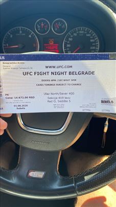 UFC KARTA BEOGRAD