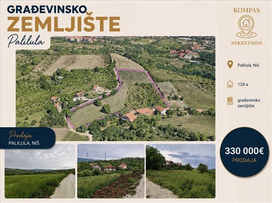 Građevinsko zemljište nadomak Niša – 128 ari