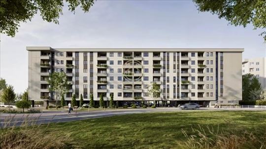 Moderan četvorosoban stan od 77m² sa tri spavaće s