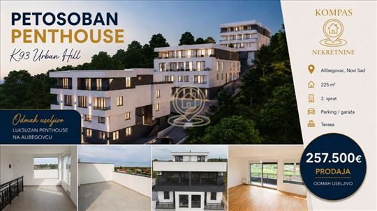 Prodaje se petosoban penthaus u Novom Sadu – K93 U