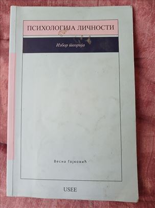 Psihologija ličnosti Vesna Gojković udžbenik fakul