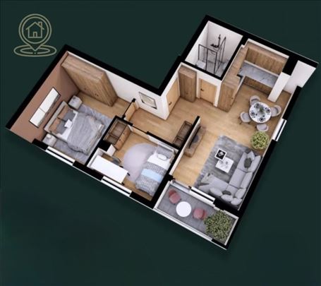 Stanovi u Petrovaradinu (0.5–4.0), 26–125 m² – Age