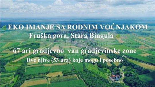 Eko imanje na Fruskoj Gori