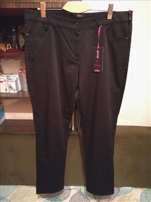Odlicne zenske pantalone za punije Kubra 54 56 58