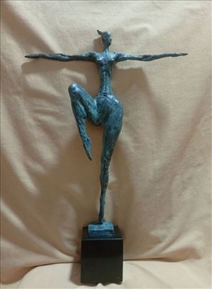 Skulptura Balerina - MILO, 52cm, bronza