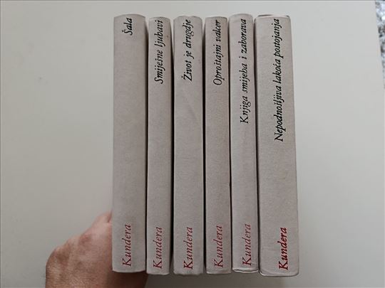 Djela I-VI, Milan Kundera