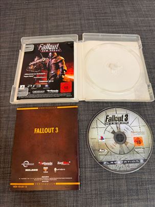 Fallout 3 GOTY / Sony Playstation 3 PS3 disk