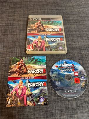 Farcry 3 i Farcry 4 DOUBLE PACK / Sony PS3 disk