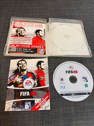 FIFA 08 / Sony Playstation 3 PS3 disk / Engleski