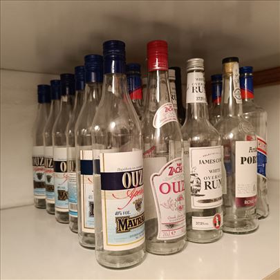 Flaše staklene od 0,75l