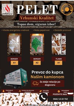 PRODAJA PELETA A1