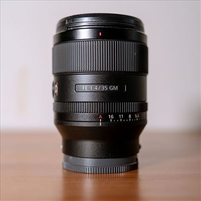 Sony FE 35mm f 1.4 GM + ND / Mist Filters