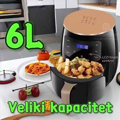 Friteza Na Vruc Vazduh Silver Crest Air Fryer 6L 