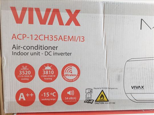 Inverter Klima VIVAX M Design 12000 BTU