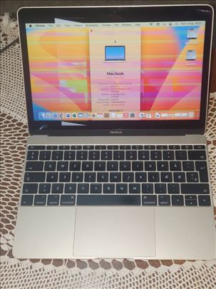 MacBook intel core m3 2017 8/256gb A1534 EMC3099