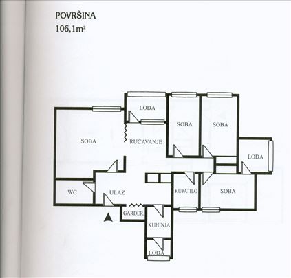 Blok 63,Nehruova,krem zgrade,4.0,106m2+L+T,useljiv