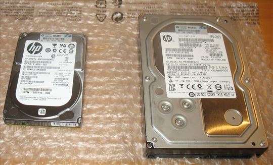 HP Enterprise 3TB MB3000EBUCH & 1TB 2.5 MM1000GBK