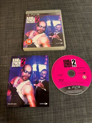 Kane & Lynch 2 Dog Days / Sony PS3 disk