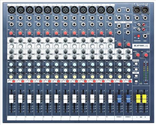 Soundcraft EPM12 mikseta - NOVO 