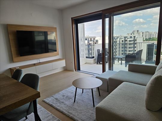 1,5, Novogradnja, 53m2, Airport City; izdavanje