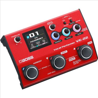 Boss VE-22 Vocal Processor / novo