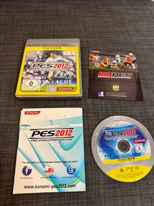 PES 12 2012 PLATINUM/ Sony Playstation 3 PS3 disk