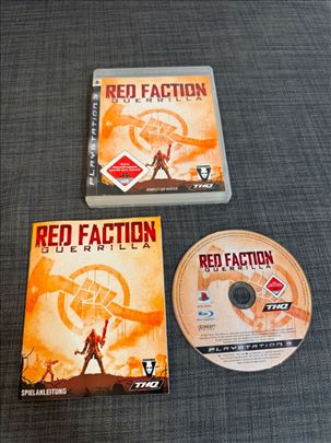 Red Faction Guerrilla/ Sony Playstation 3 PS3 disk