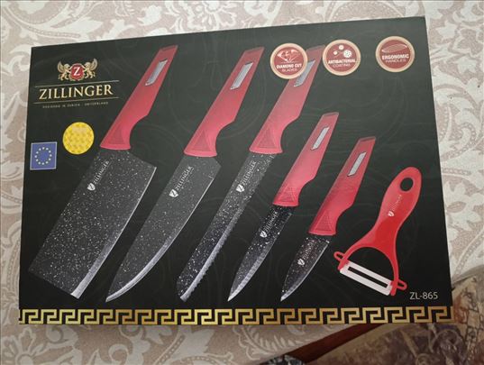 Zillinger set kuhinjskih noževa 6 u 1 Model ZL-865