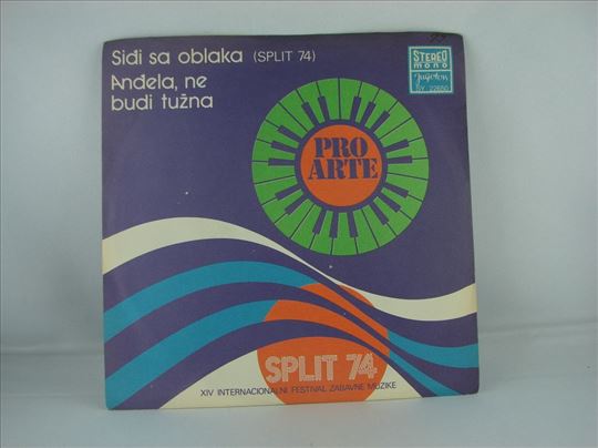 Pro Arte - Sidji sa oblaka-Andjele, ne budi tuzna