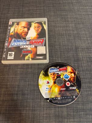 Smack Down vs RAW 2009 / Sony PS3 disk