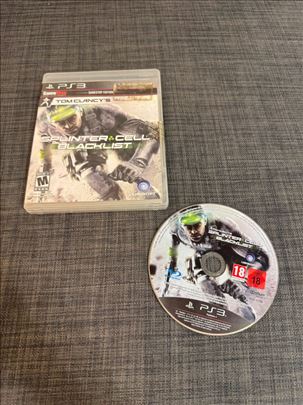 Splinter Cell Blacklist / Sony PS3 disk